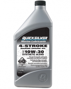 Масло моторное синт Quicksilver 4-Stroke Marine Engine 10W30