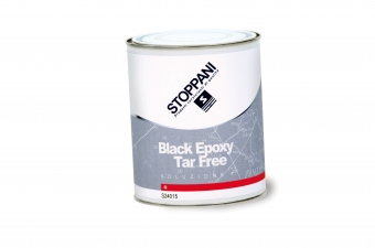 Черный двухкомпонентный эпоксидный грунт BLACK EPOXY TAR FREE Sol.В,  8,250 л.