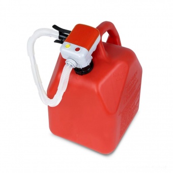 Электрический насос для перекачки топлива с авт. выкл., крепл. на горловину, 9 л/мин