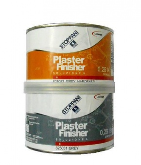 Двухкомпонентная шпатлевка PLASTER FINISHER KIT A+B, 0,5л.