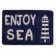 Коврик на нескользящей основе «Enjoy Sea», 68x44 см